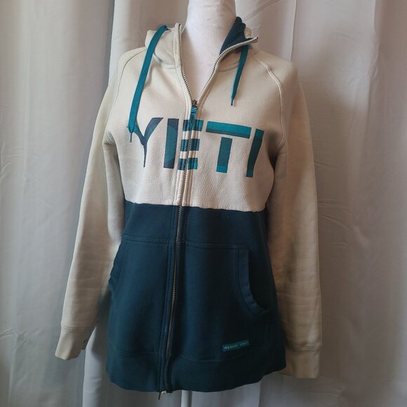Yeti Tops - Woman's Hoodie Yeti  Cycles- Keota style - Large